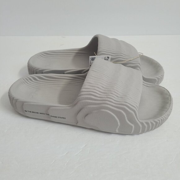 NEW Adidas Adilette 22 Slides HQ4670 Size 11 Light Brown main image 10